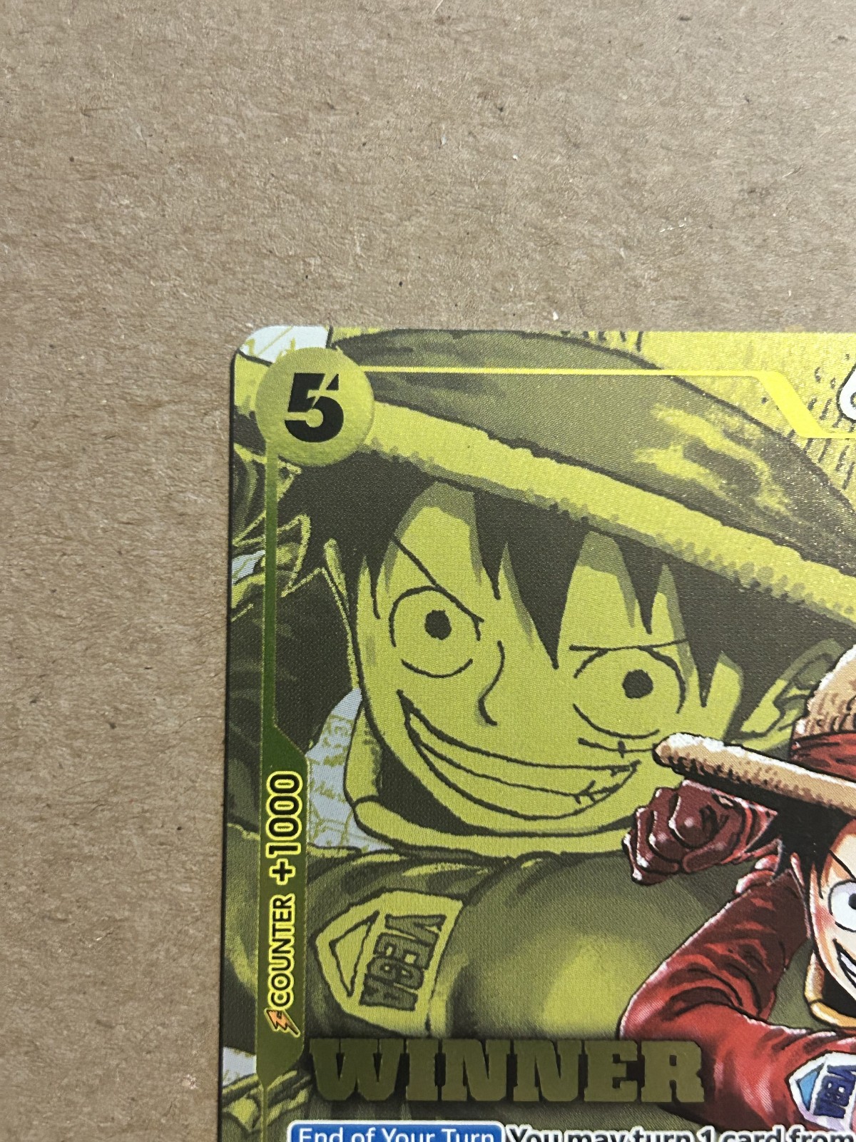 Monkey.D.Luffy Winner Pack 2026 Vol 2 Stamped Promo Card One Piece
