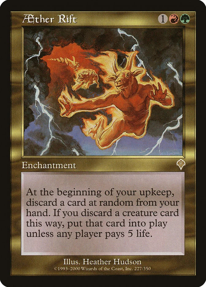Aether Rift [Invasion] Lightly Played
