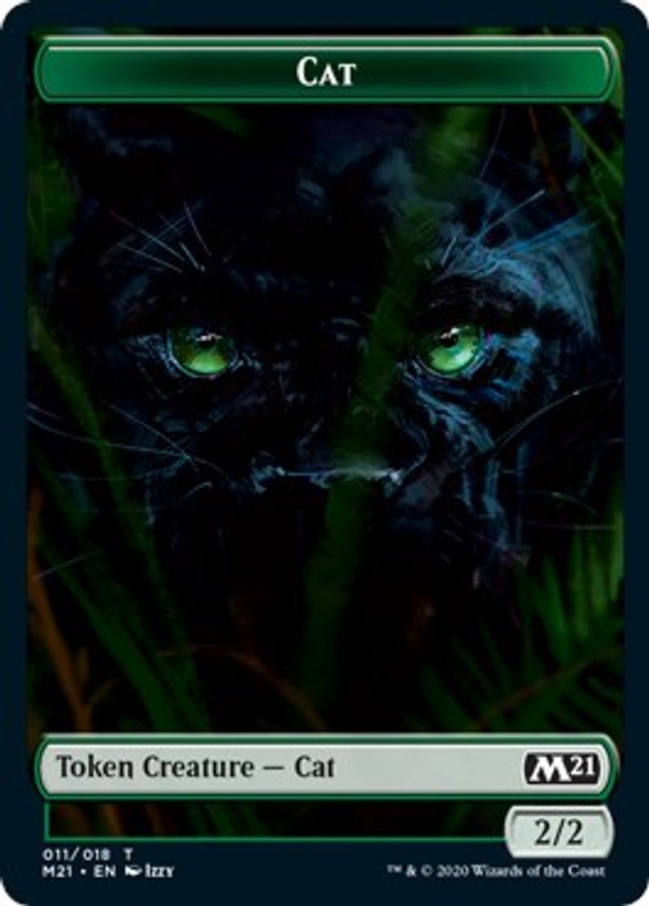 Cat (011) Token [Core Set 2021 – 11] NM