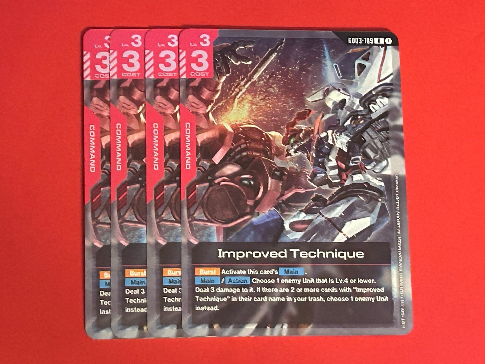 Improved Technique GD03-109 | R | Near Mint | Gundam Card Game
