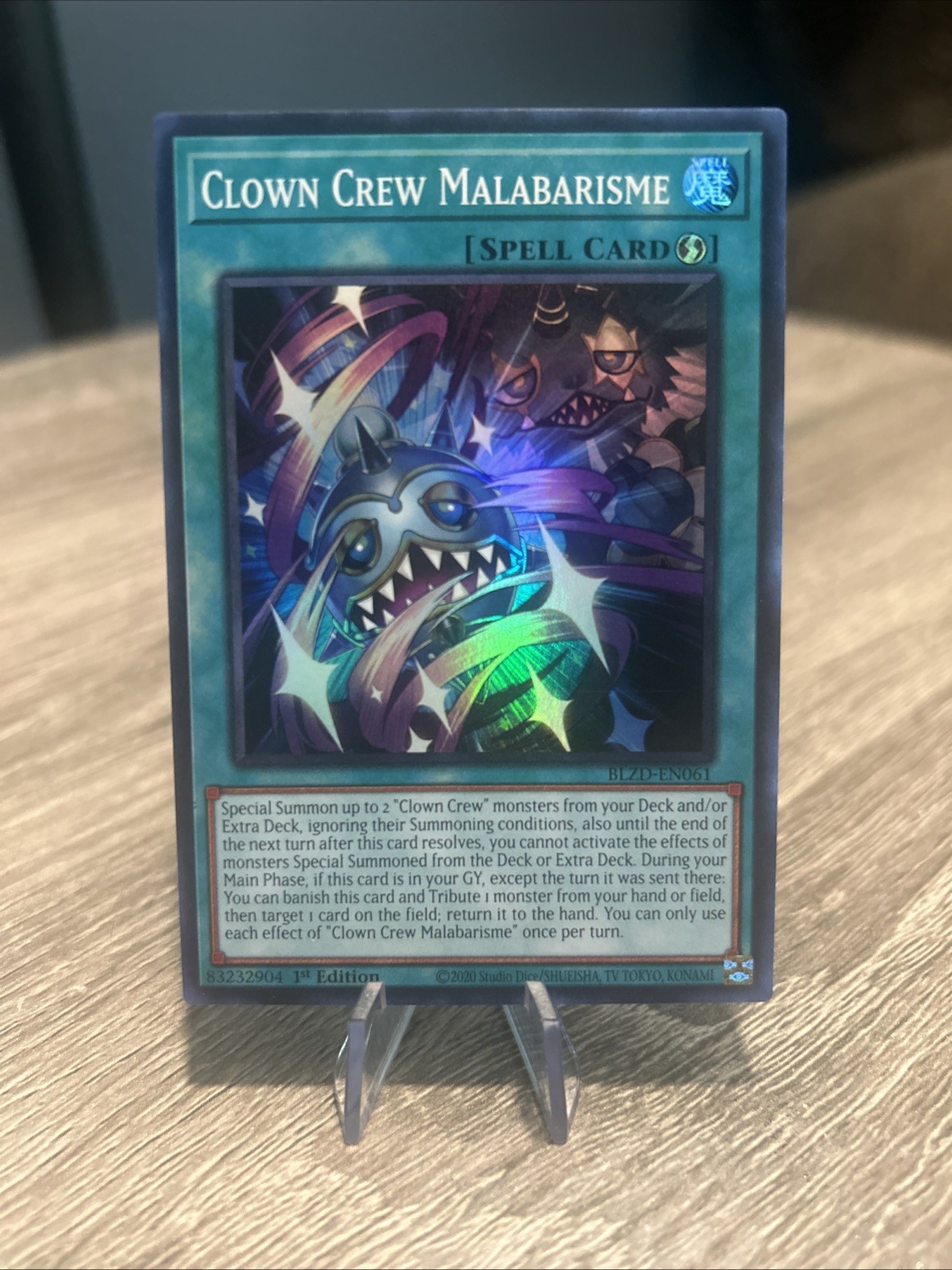 Clown Crew Malabarisme – BLZD-EN061 – Super Rare – Blazing Dominion – NM/M