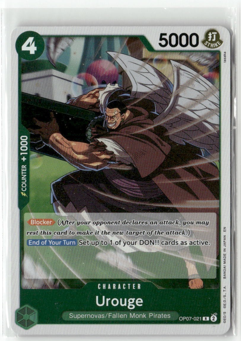 UROUGE OPO7-021 Foil One Piece 500 YEARS IN THE FUTURE TCG Anime Card