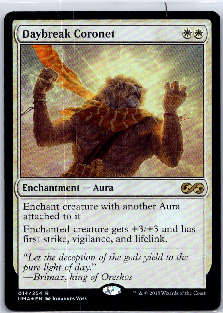 Daybreak Coronet (R) #14 Foil Ultimate Masters MTG NM