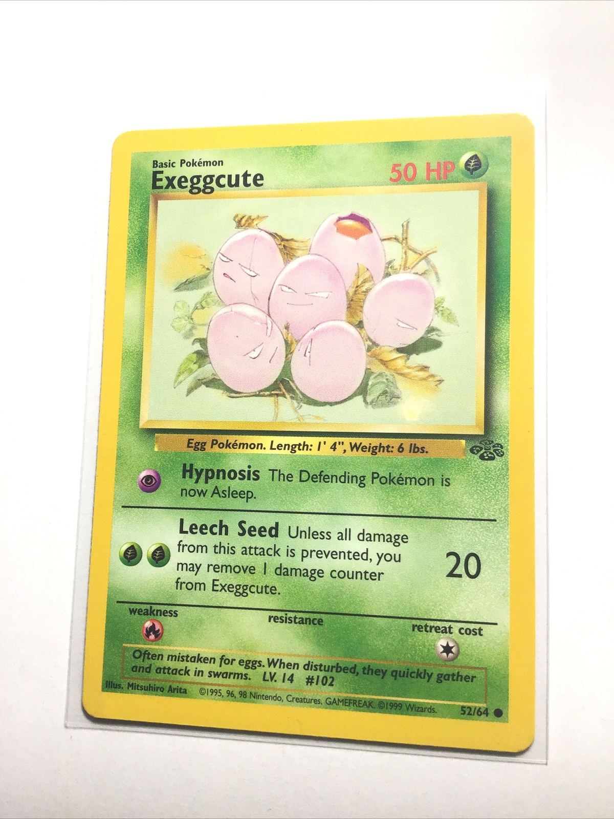 EXEGGCUTE – 52/64 – Jungle – Pokemon Card – PL