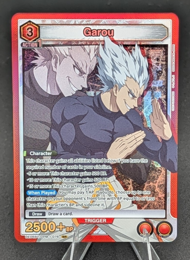 Union Arena Garou UE06BT/OPM-1-076 (SR) UE06BT: One Punch Man