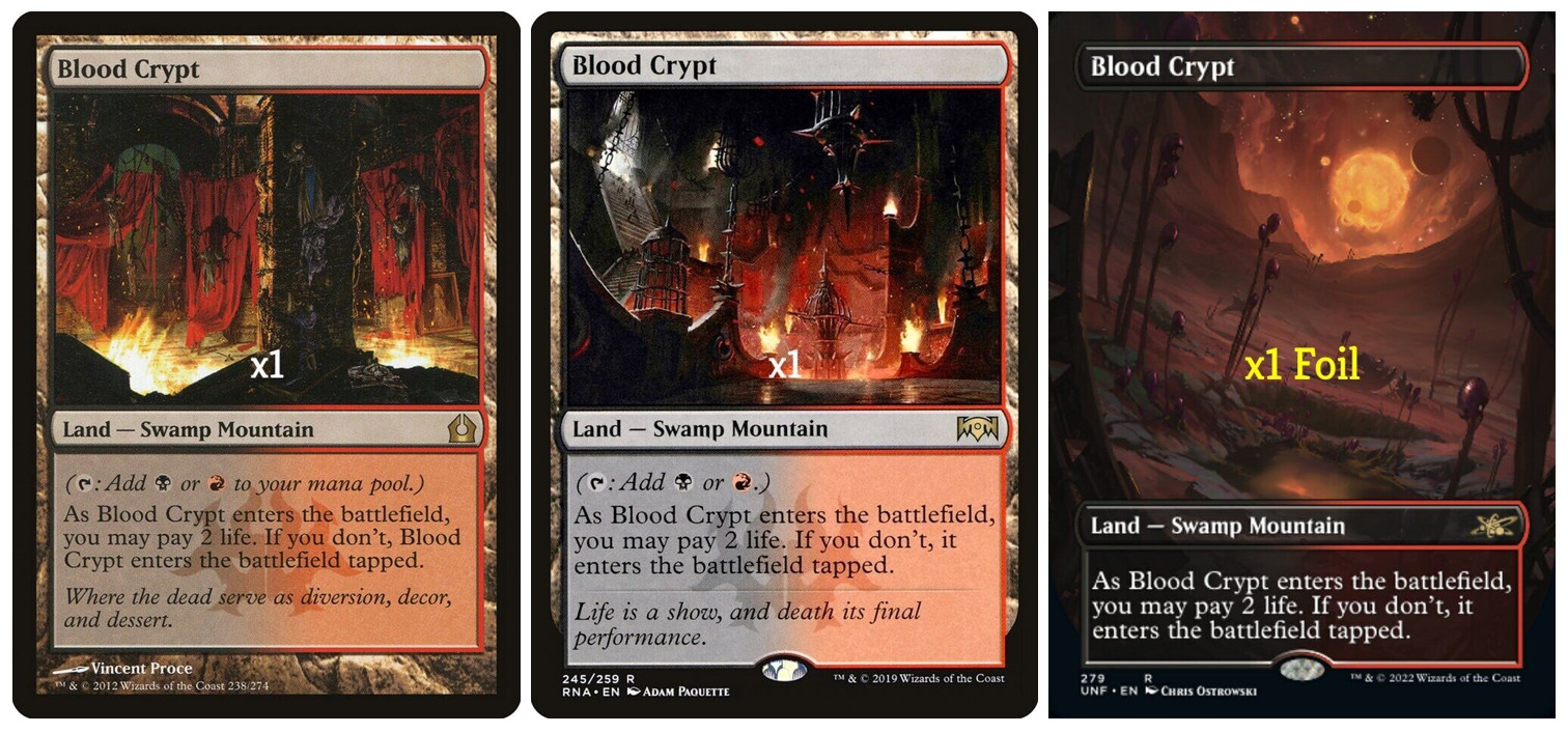 MTG RTR RNA UNF Blood Crypt MINT (SELECT)