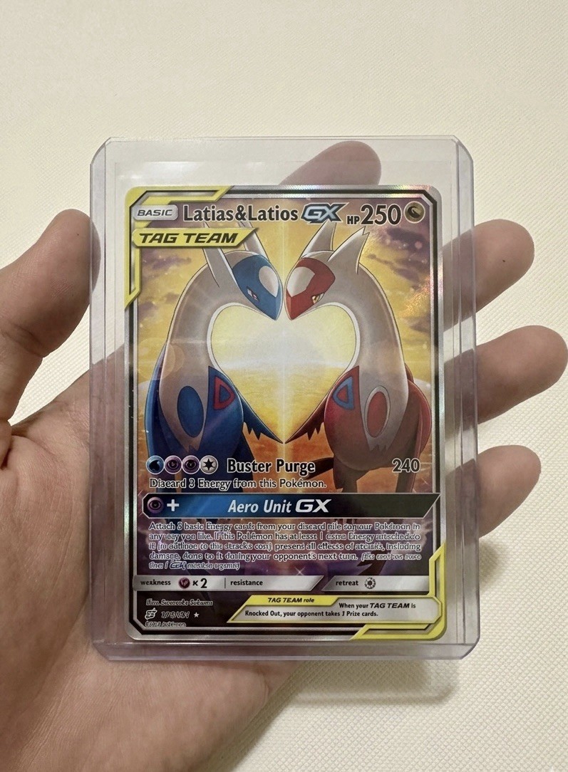 Latias & Latios GX 170/181 Love Birds NM Pokemon Mystery Grab -Read Description!