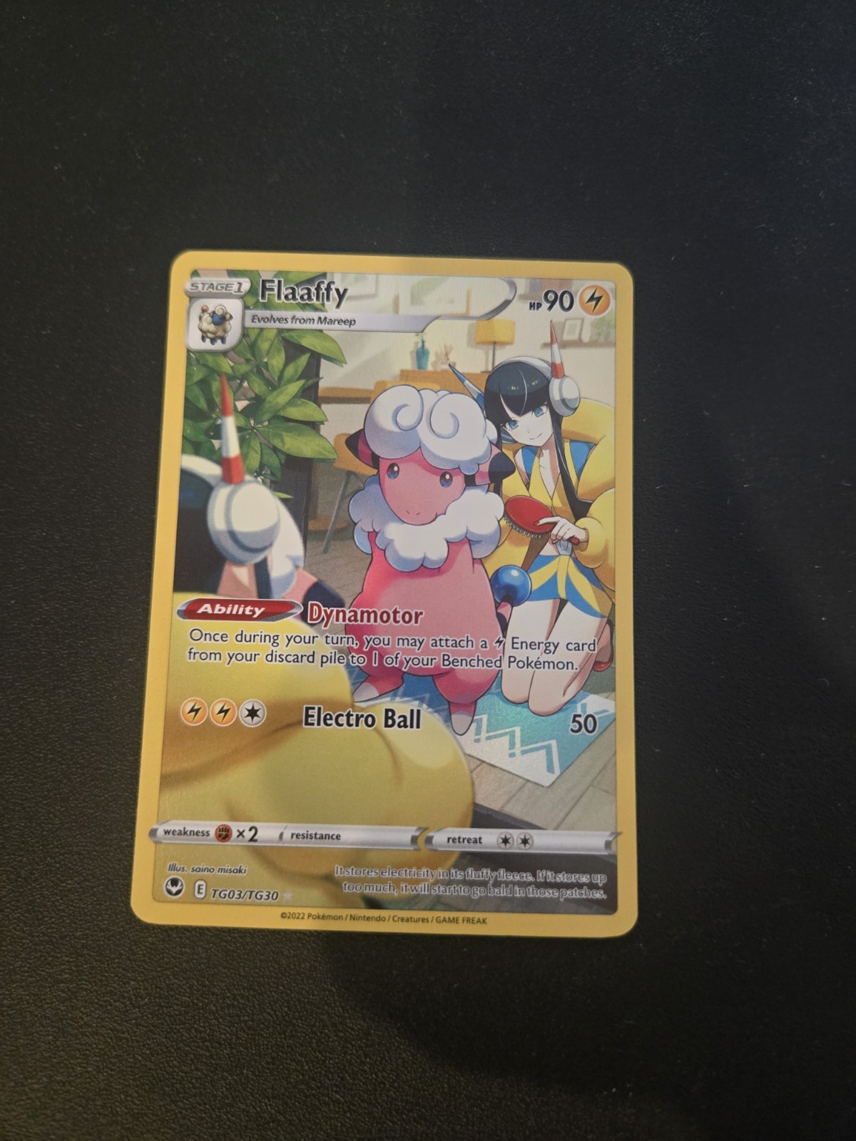 Flaaffy TG03/TG30 – Holo Silver Tempest Trainer Gallery Pokemon Holo NM