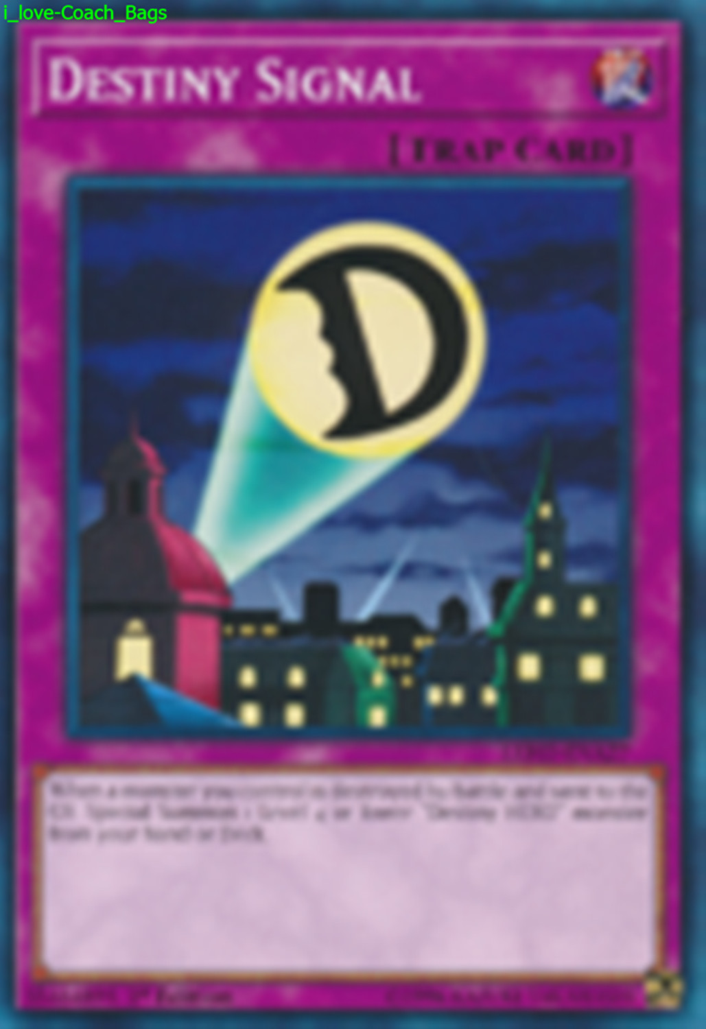 Destiny Signal LEHD-ENA27 X 1 Mint YUGIOH Normal Trap Card