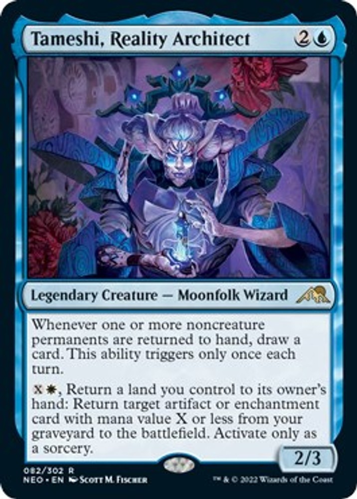 NM – Tameshi, Reality Architect [NEO – 82] Kamigawa: Neon Dynasty