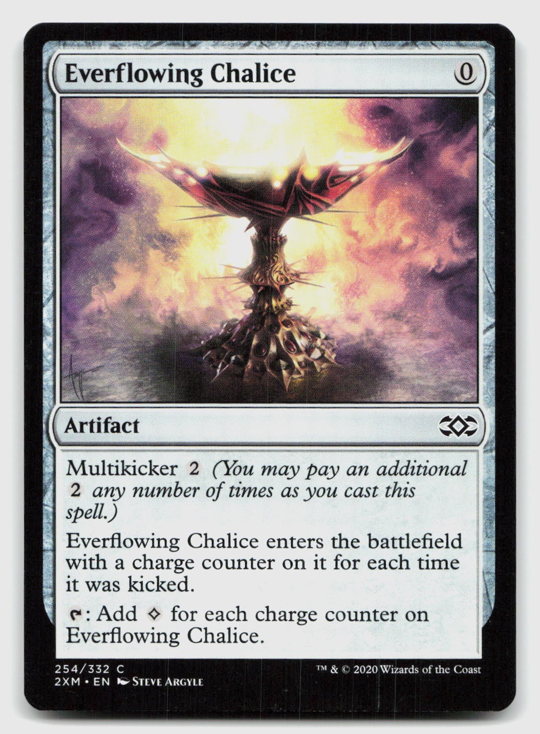 Everflowing Chalice 254 Common Double Masters Magic: The Gathering Near Mint