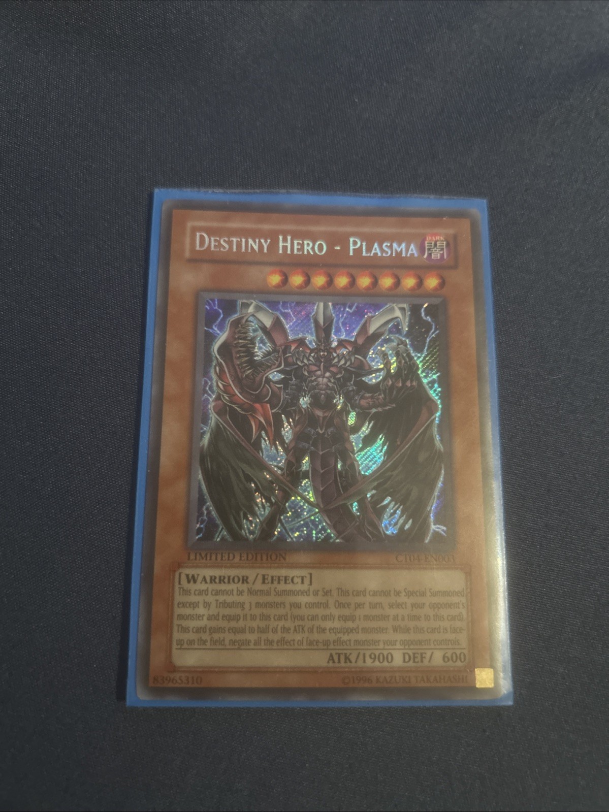 Destiny HERO – Plasma CT04-EN003 2007 Collectors Tin Limited Edition