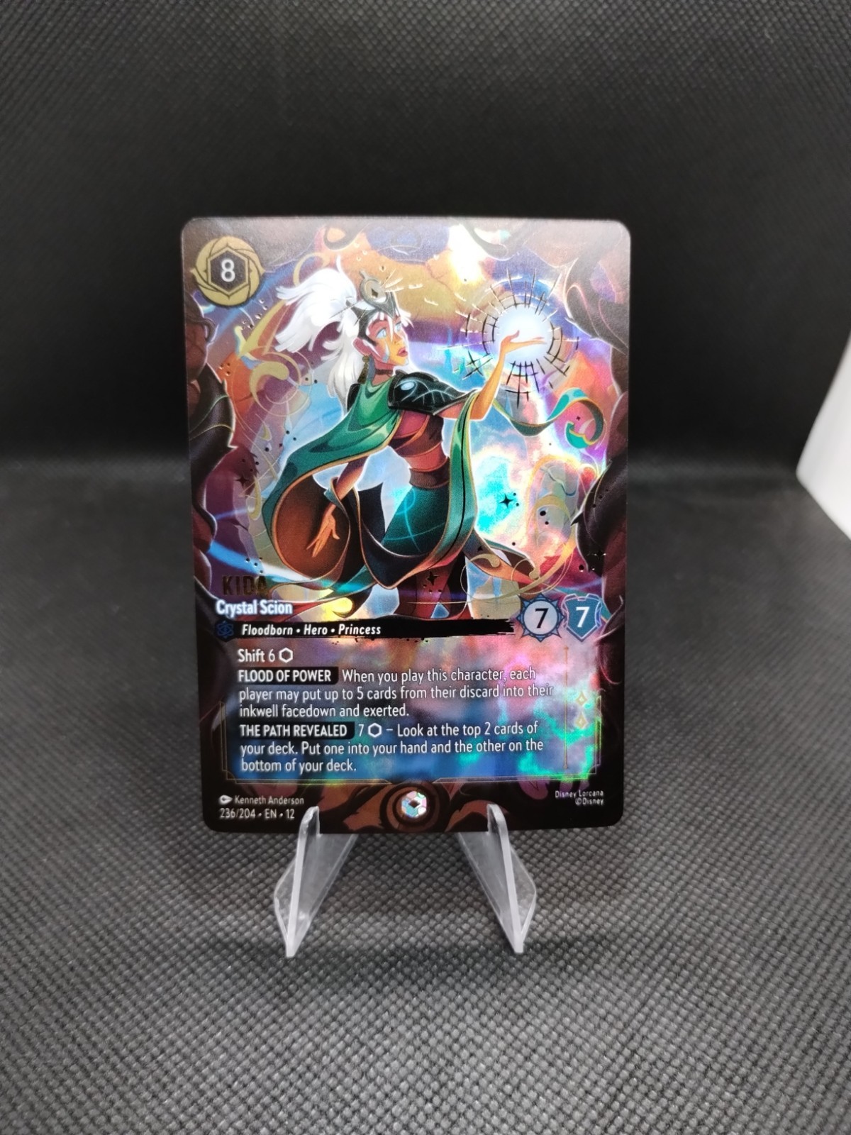 Kida – Crystal Scion (Enchanted) 236/204 Wilds Unknown Holo