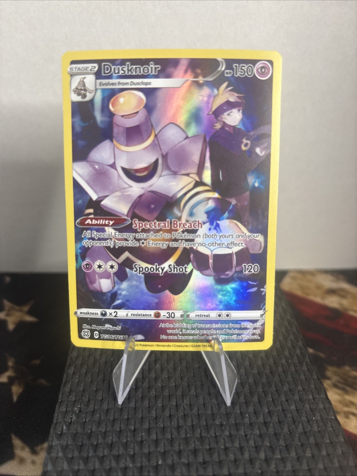 Brilliant Stars Pokemon Card, Dusknoir TG06/TG30 Ultra Rare