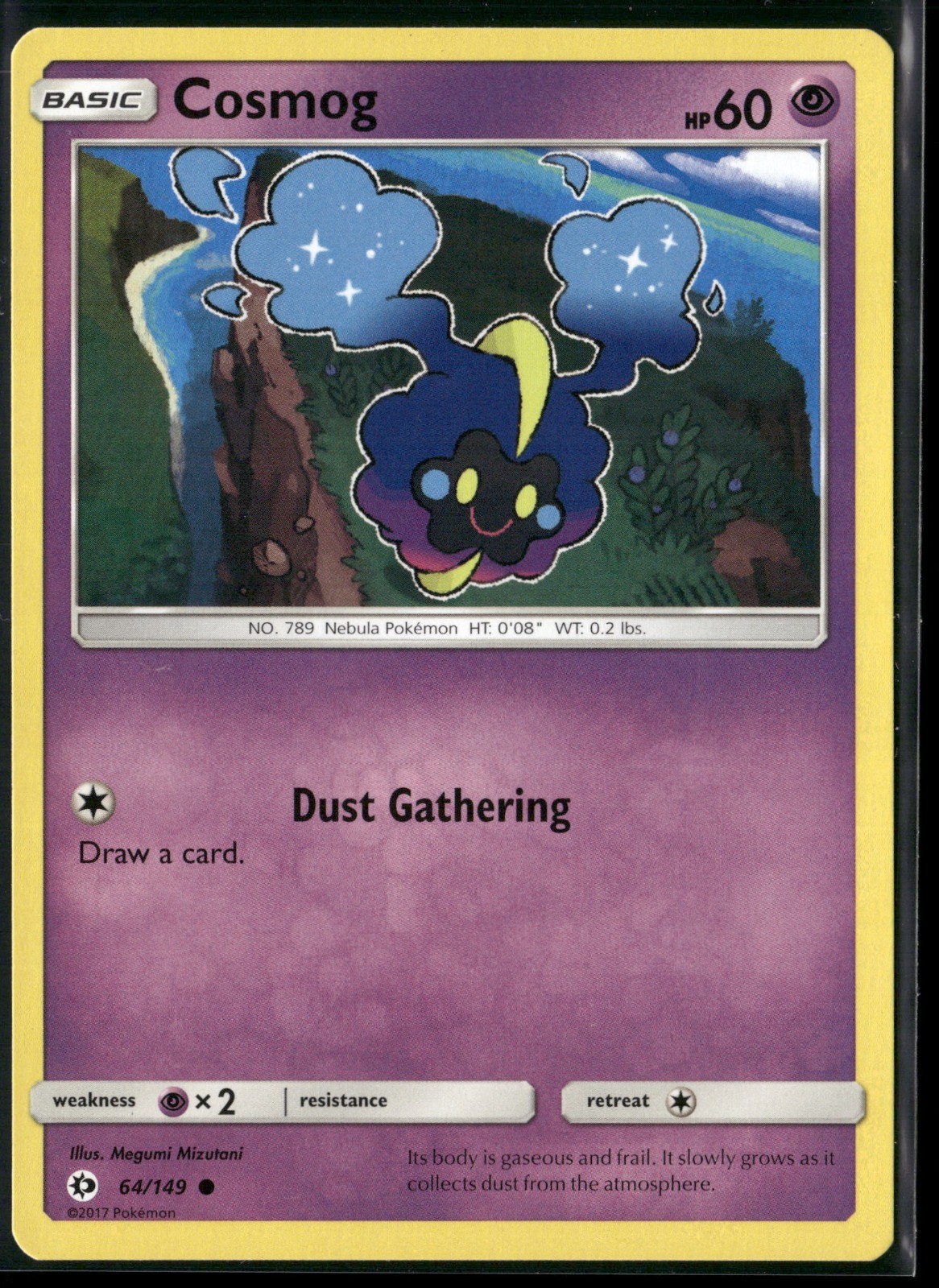 Cosmog Common SM Base Set 64/149 LP