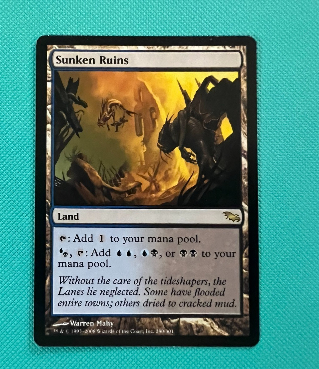 Sunken Ruins – Shadowmoor – MTG – Magic the Gathering