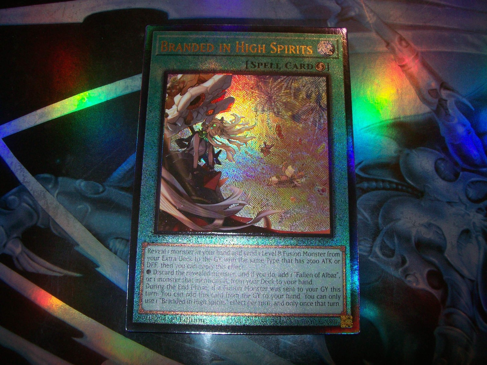 Branded in High Spirits 1st Edition Ultimate Rare RA05-EN067 Yu-Gi-Oh!