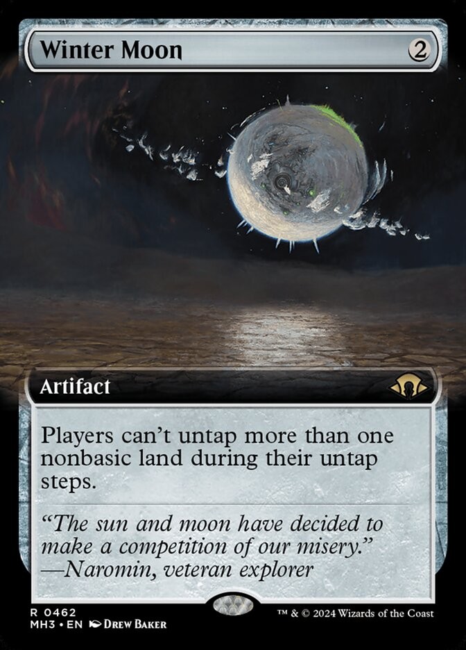 Winter Moon (Extended Art) [Modern Horizons 3] #462 NM MTG