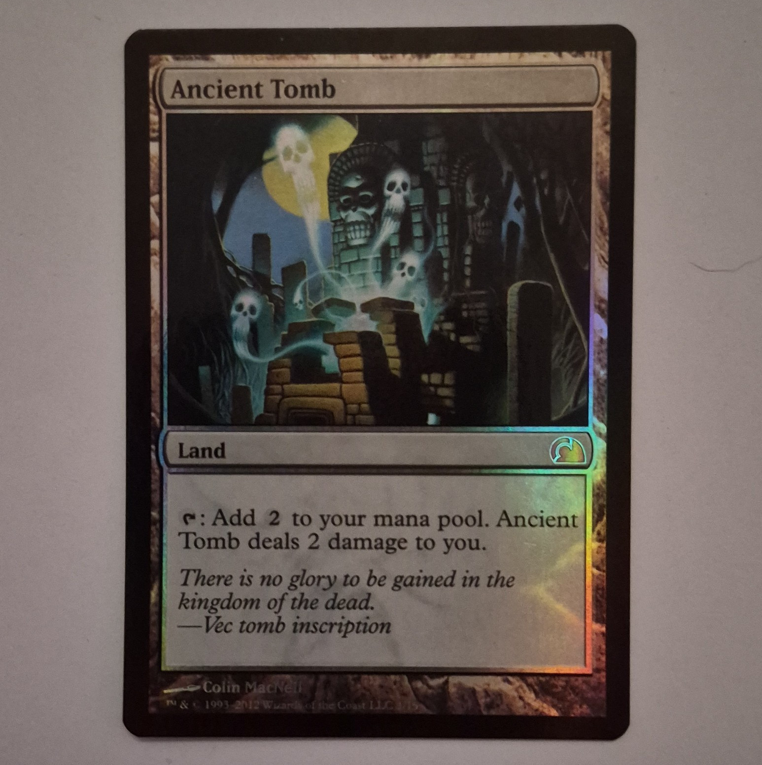 Wizards of the Coast MTG From the Vault: Realms Ancient Tomb Foil Land #1