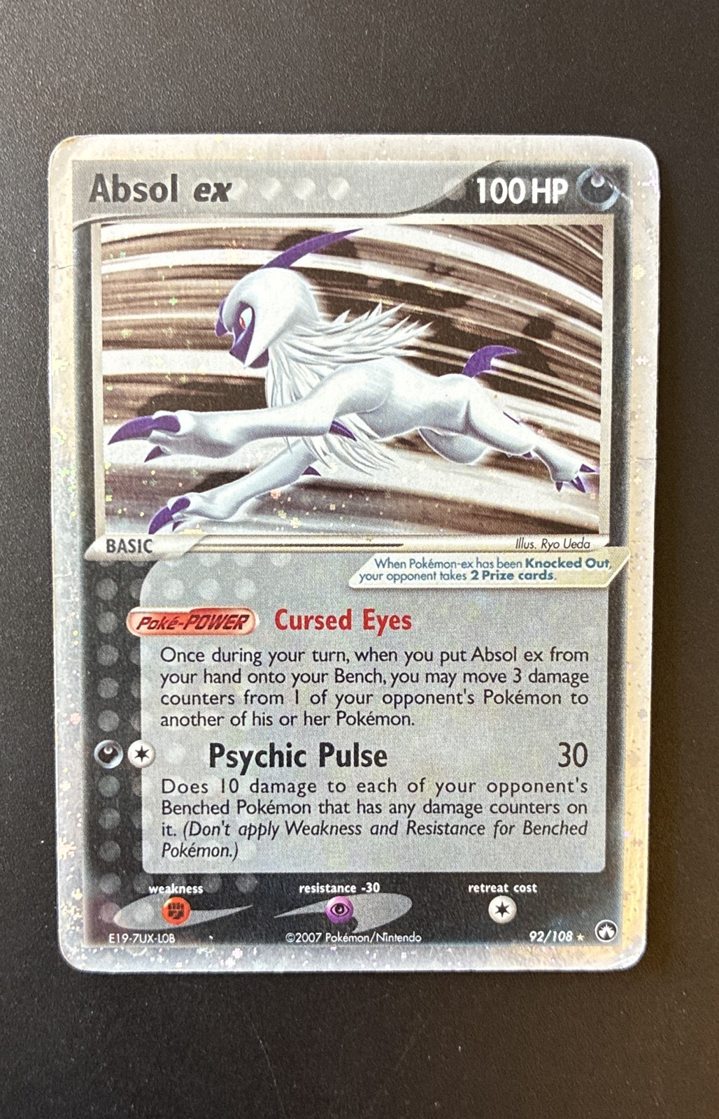 Absol ex 92/108 Power Keepers Holo