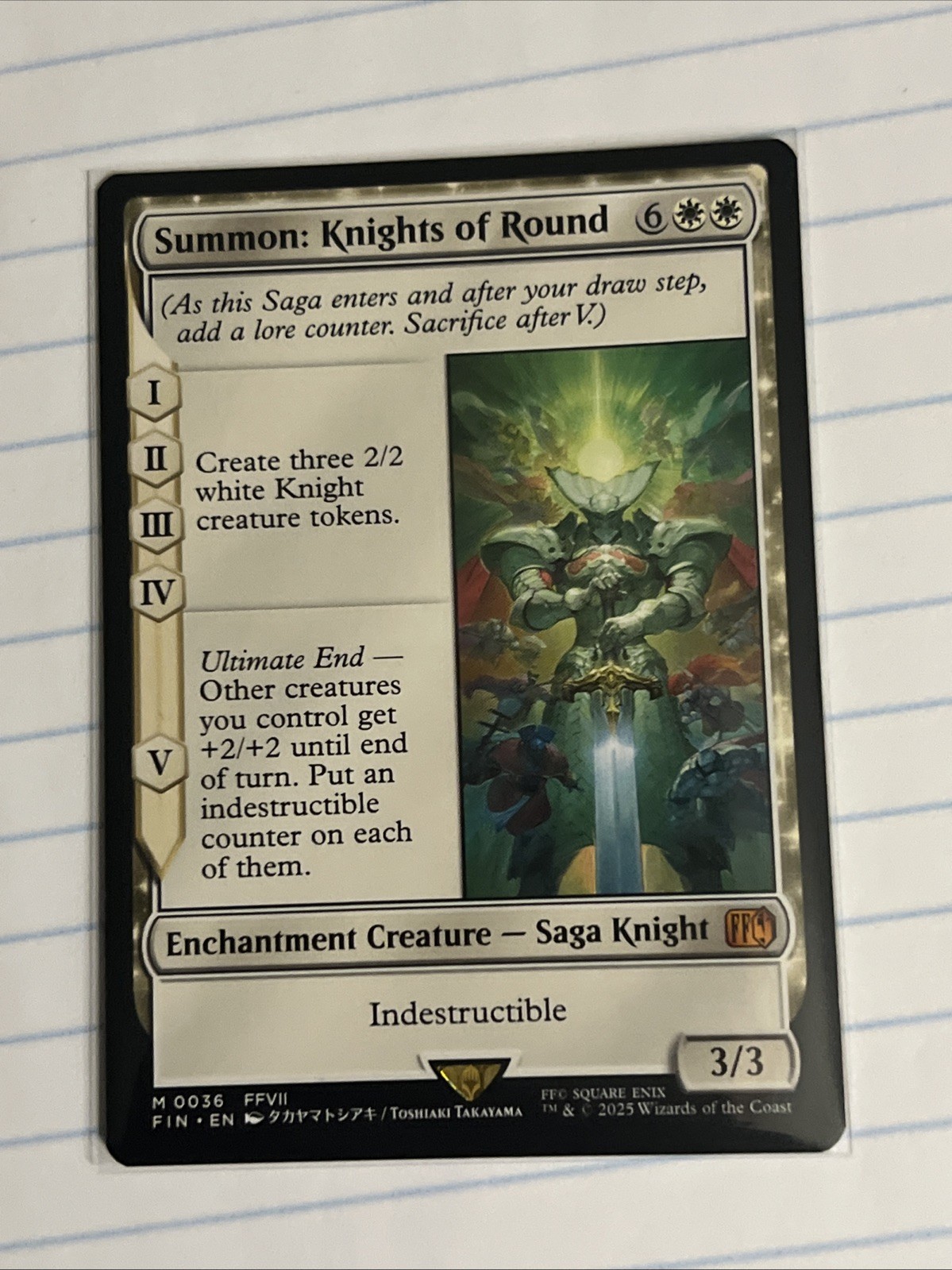 Summon: Knights of Round Final Fantasy Regular
