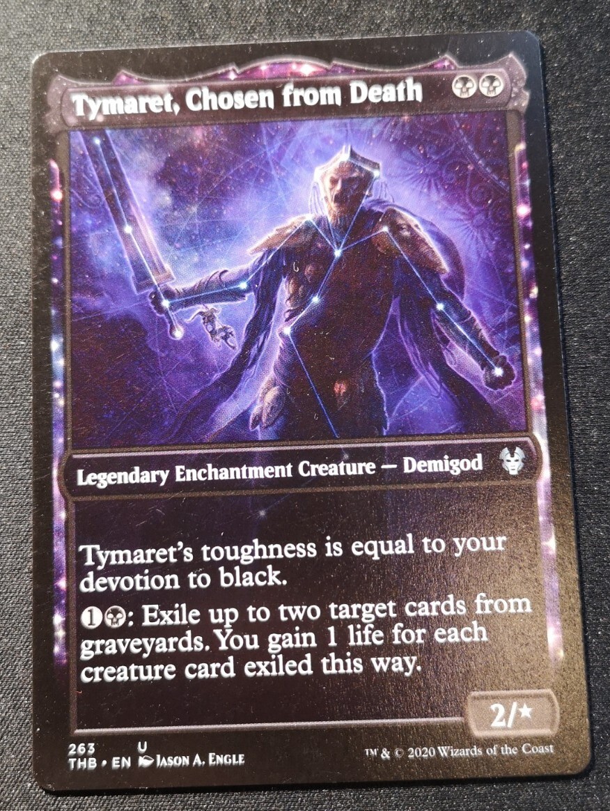 Tymaret, Chosen From Death – Showcase – MTG – EN – NM – 263