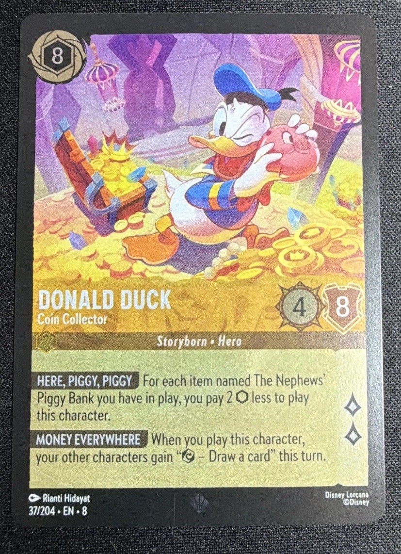 Donald Duck – Coin Collector 37/204 Reign of Jafar Cold Foil