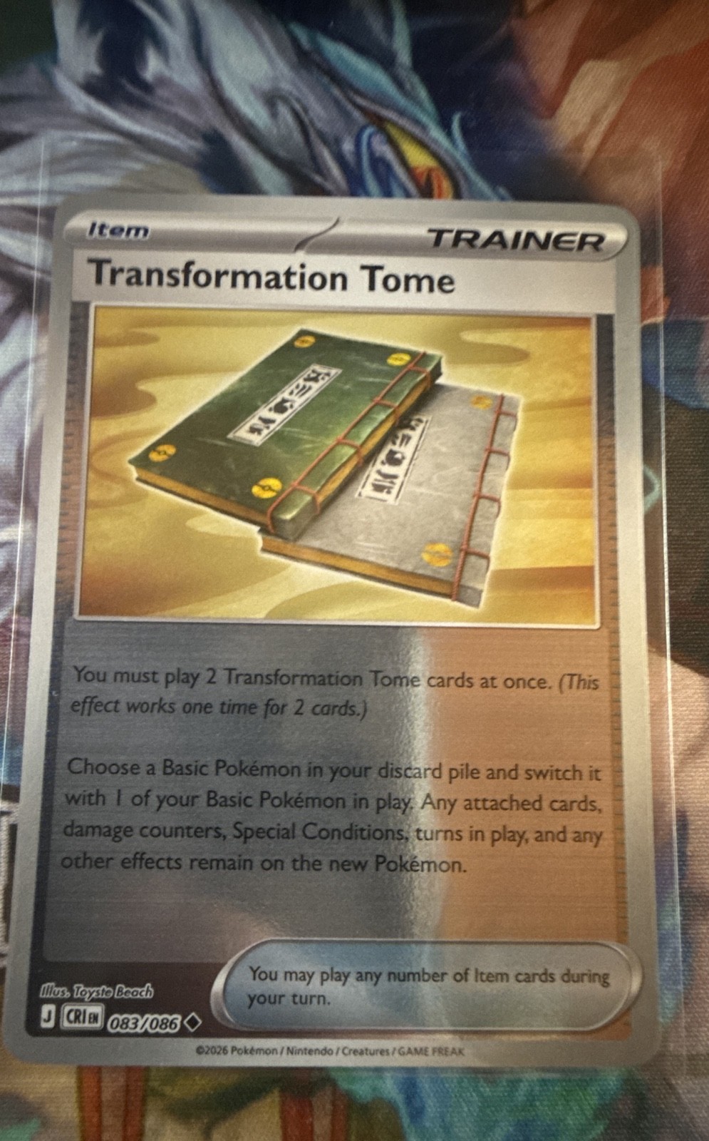 Transformation Tome 083/086 Me04: Chaos Rising Reverse Holo