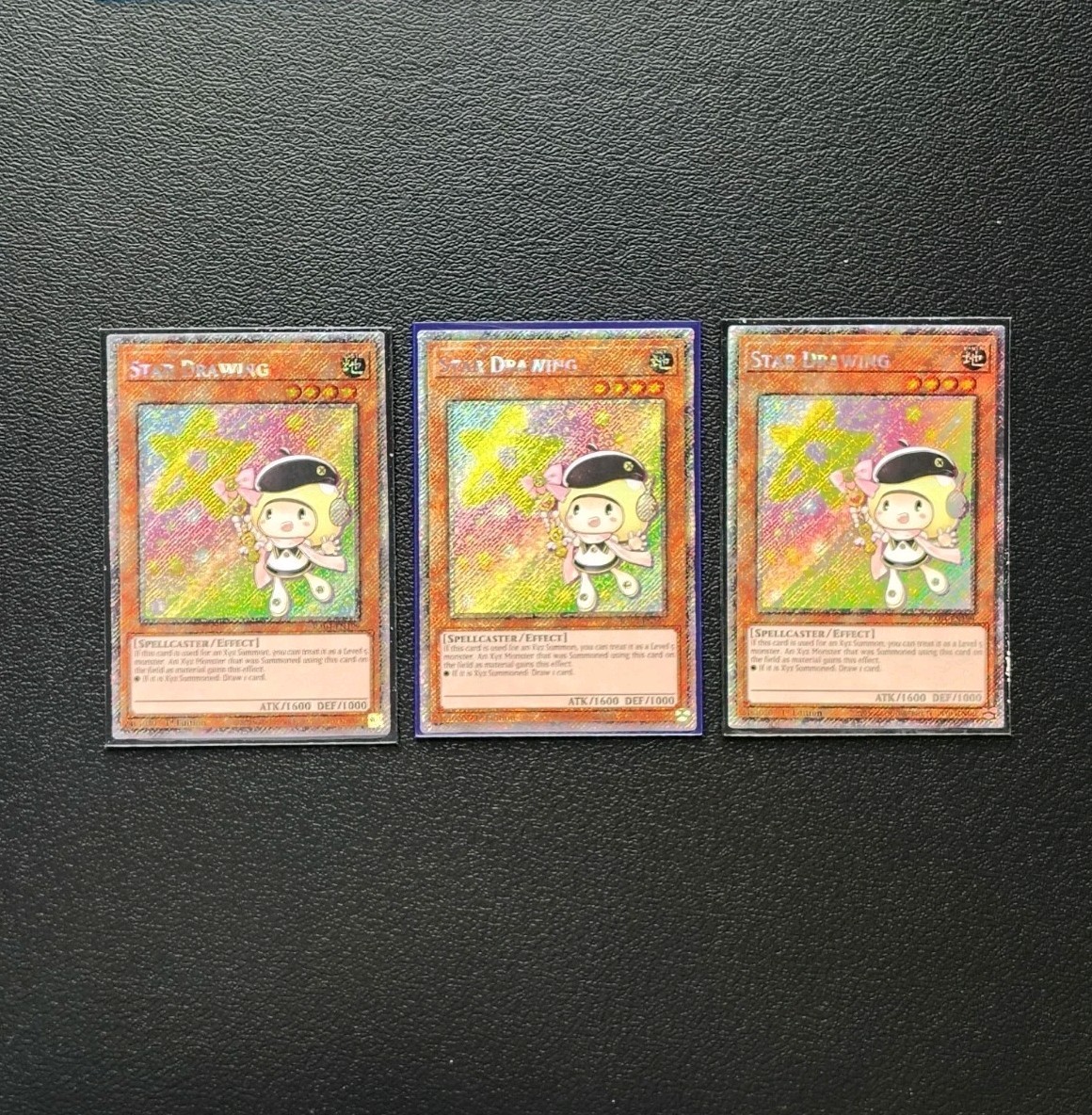 Yu-Gi-Oh – Star Drawing X3 – Full Playset – PSR / RA04-EN199