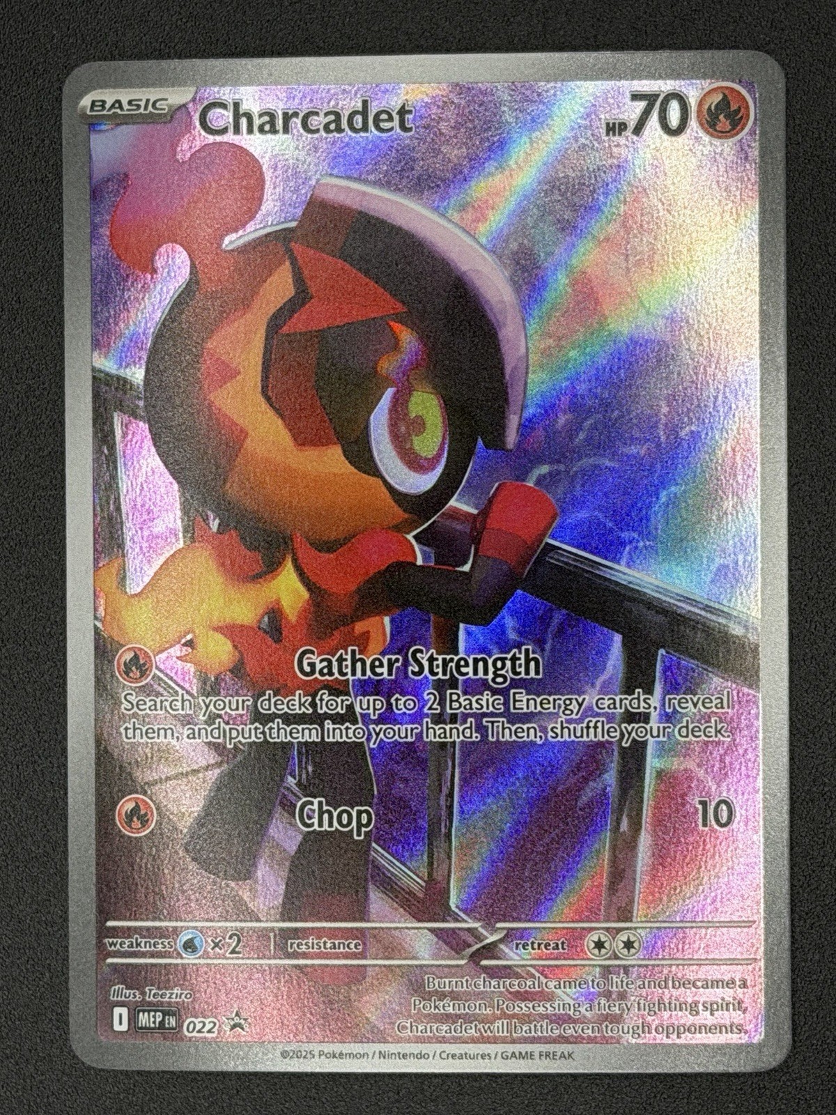 Pokemon Phantasmal Flames – Charcadet ETB Promo 022