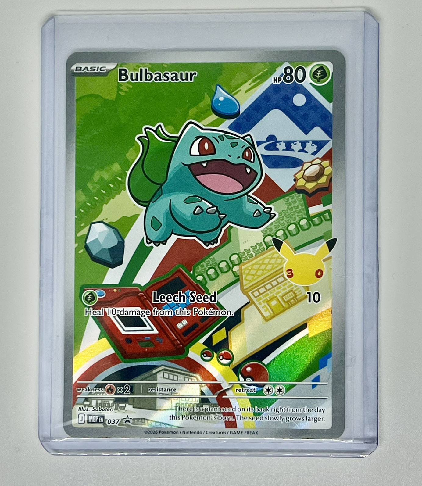 Bulbasaur 037 Me: Mega Evolution Promo Holo