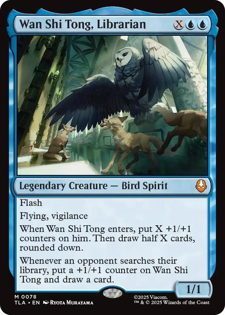 Wan Shi Tong, Librarian (78) Avatar: The Last Airbender MTG TLA