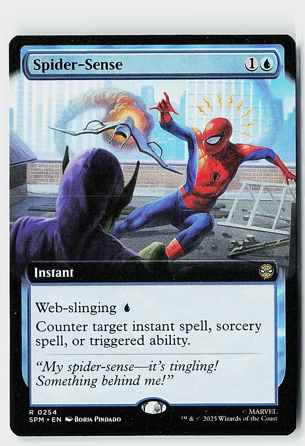 Spider-Sense (Extended Art) R Marvel’s Spider-Man 254 NM