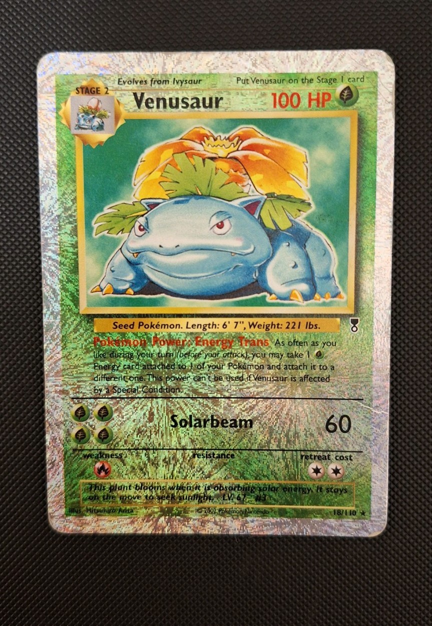 Pokemon Venusaur 18/110 Legendary Collection Reverse Holo HP