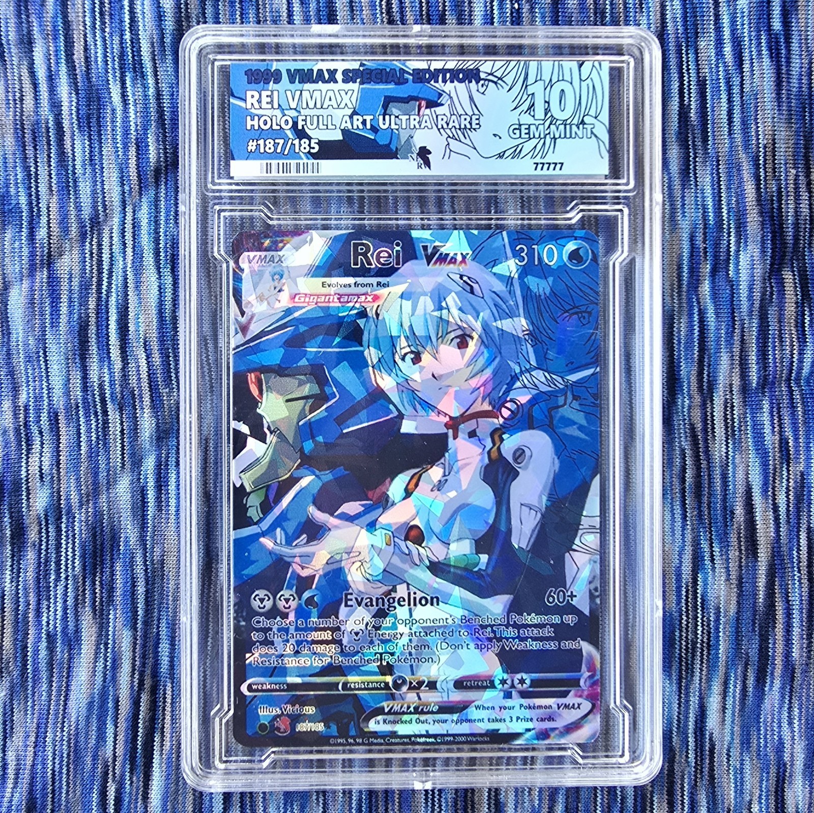 Rei Pokemon Card Slab