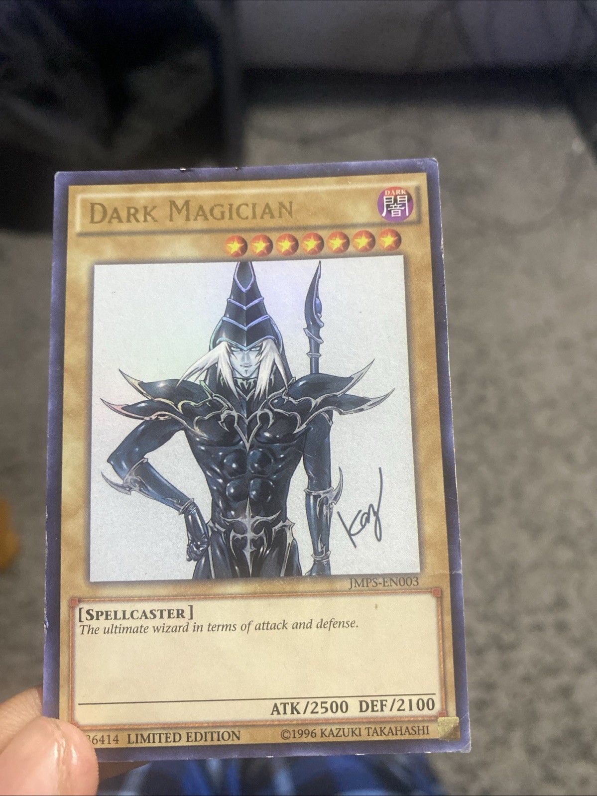 Dark Magician JUMP-EN049 Shonen Jump Magazine Promos Limited Edition