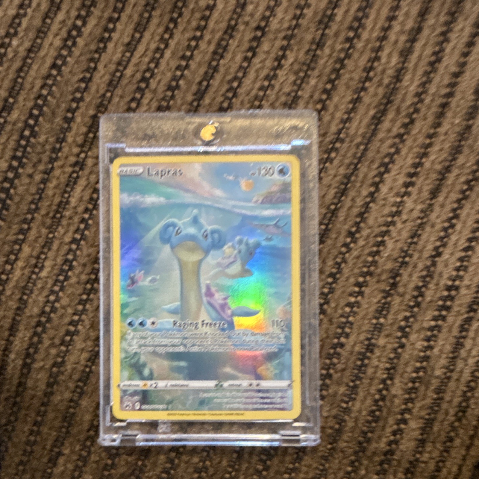 Pokemon TCG Lapras GG05/GG70 Crown Zenith Galarian Gallery Holo 130 HP Eng