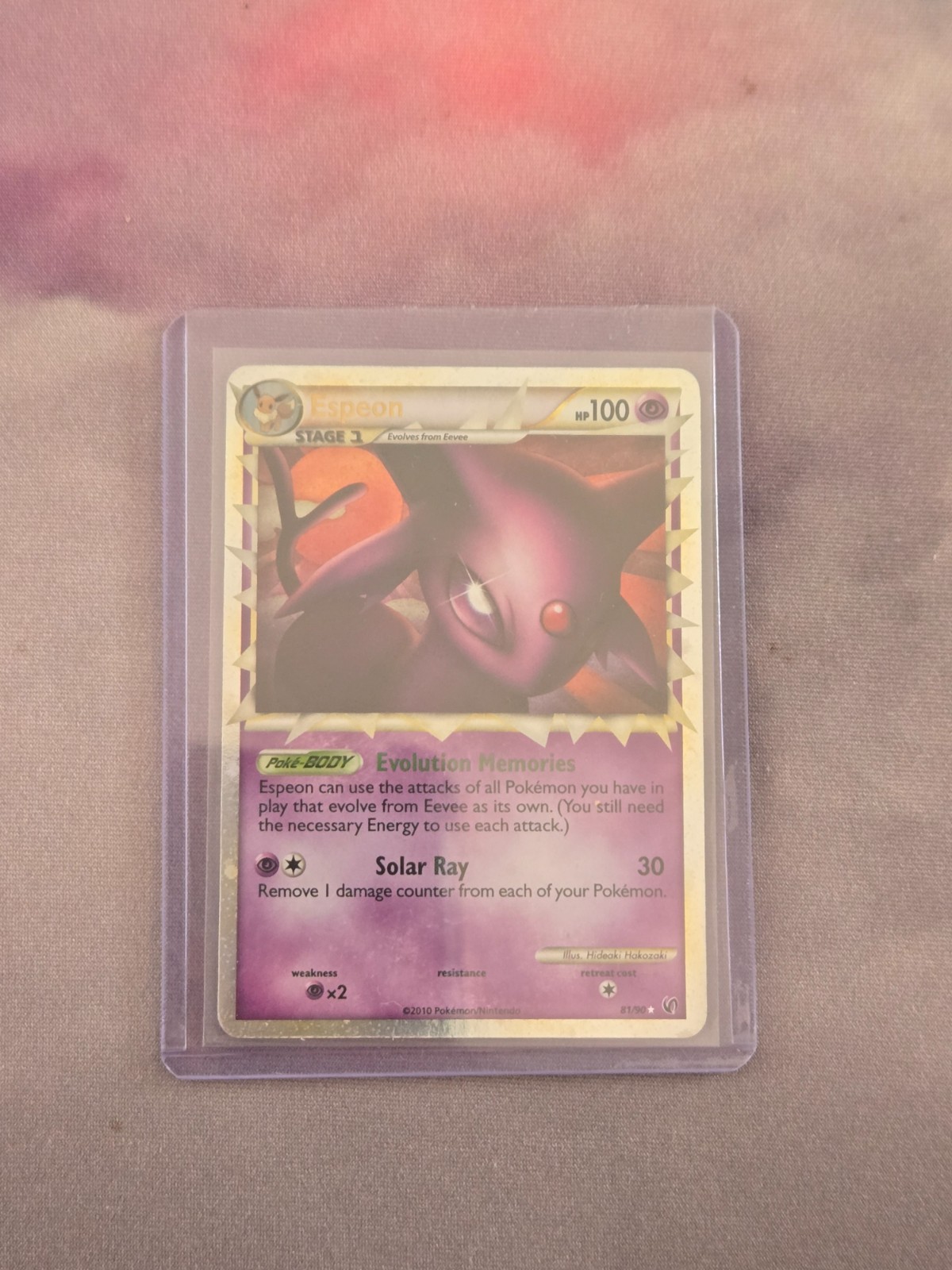 Espeon (Prime) 81/90 Undaunted Holo