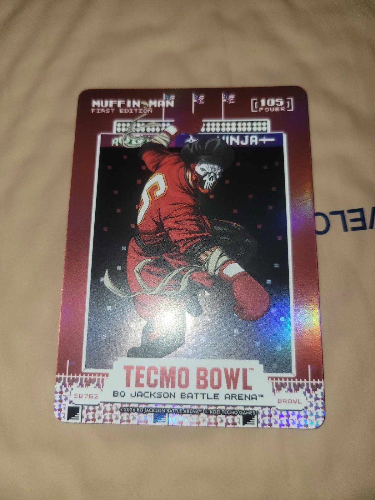 Bo Jackson Battle Arena Tecmo Bowl #SB762 MUFFIN MAN Baker Mayfield Scoreboard