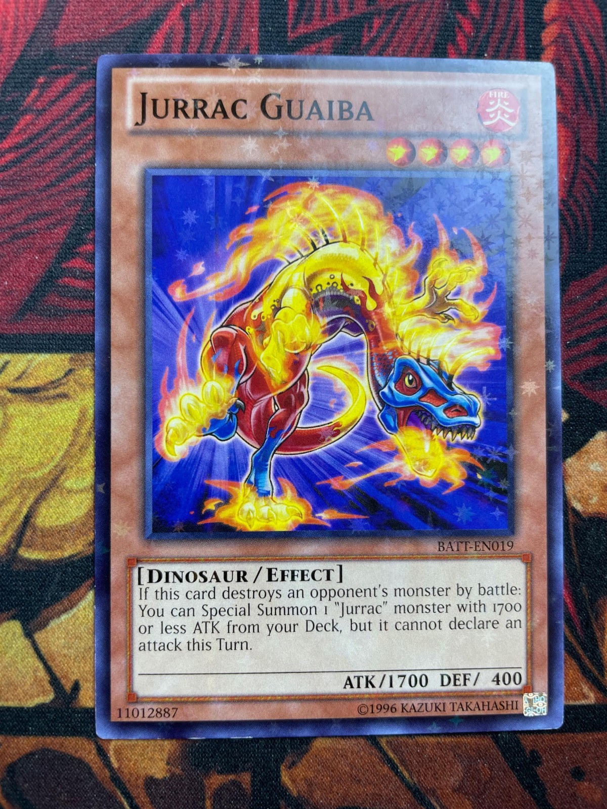 JURRAC GUAIBA BATT-EN019 STARFOIL Yugioh
