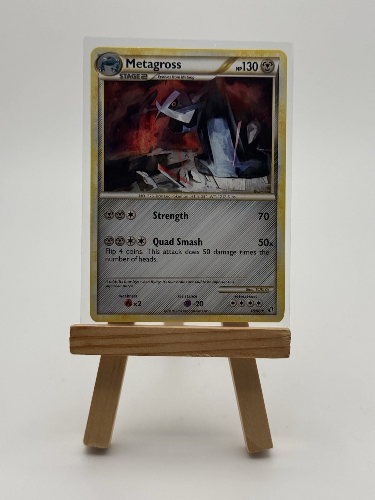 Pokémon TCG 2010 Undaunted Metagross 18/90