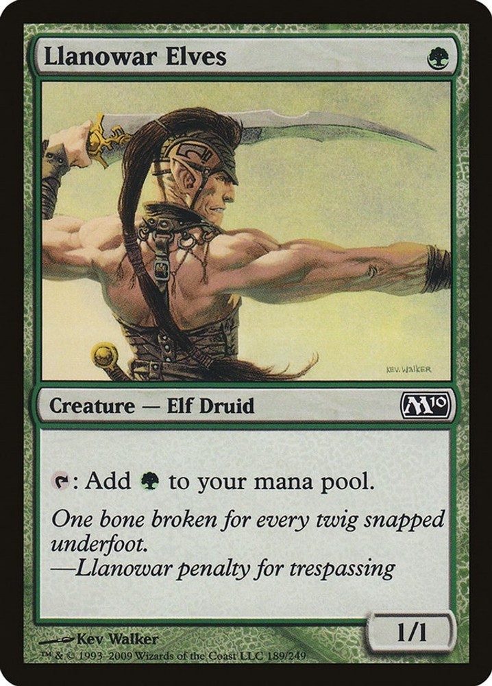 Llanowar Elves M10 – 189 MP Magic