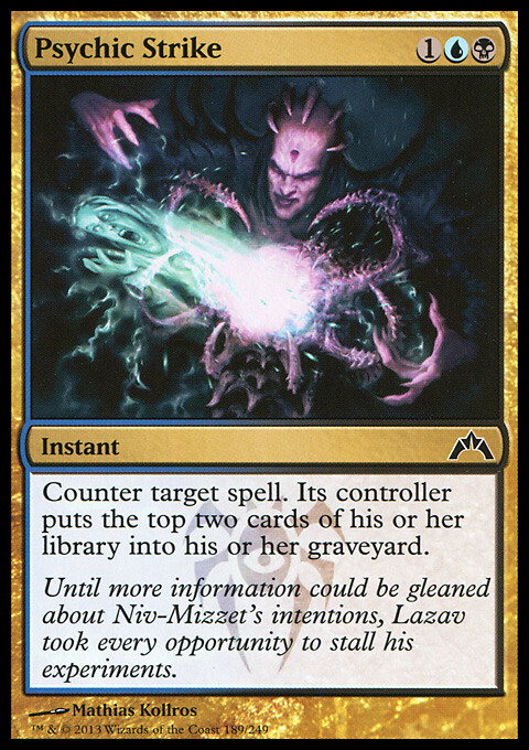 Magic the Gathering MTG Psychic Strike (189) Gatecrash LP