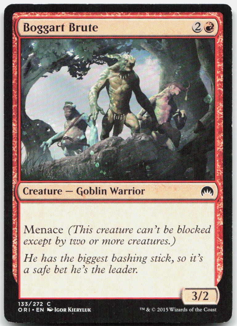 Boggart Brute C Magic Origins ORI 133 NM Igor Kieryluk