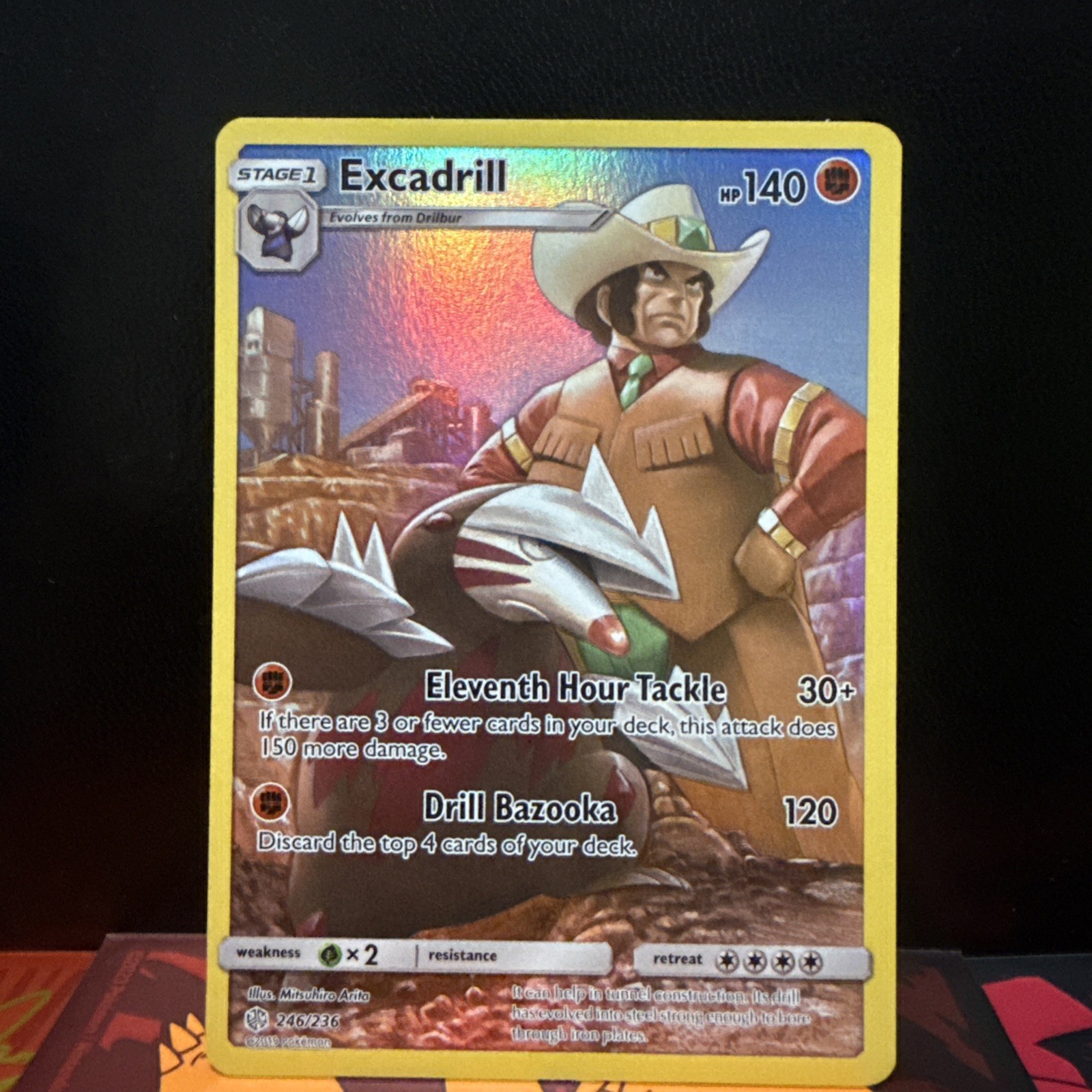 Excadrill (Secret) 246/236 Sm-Cosmic Eclipse Holo