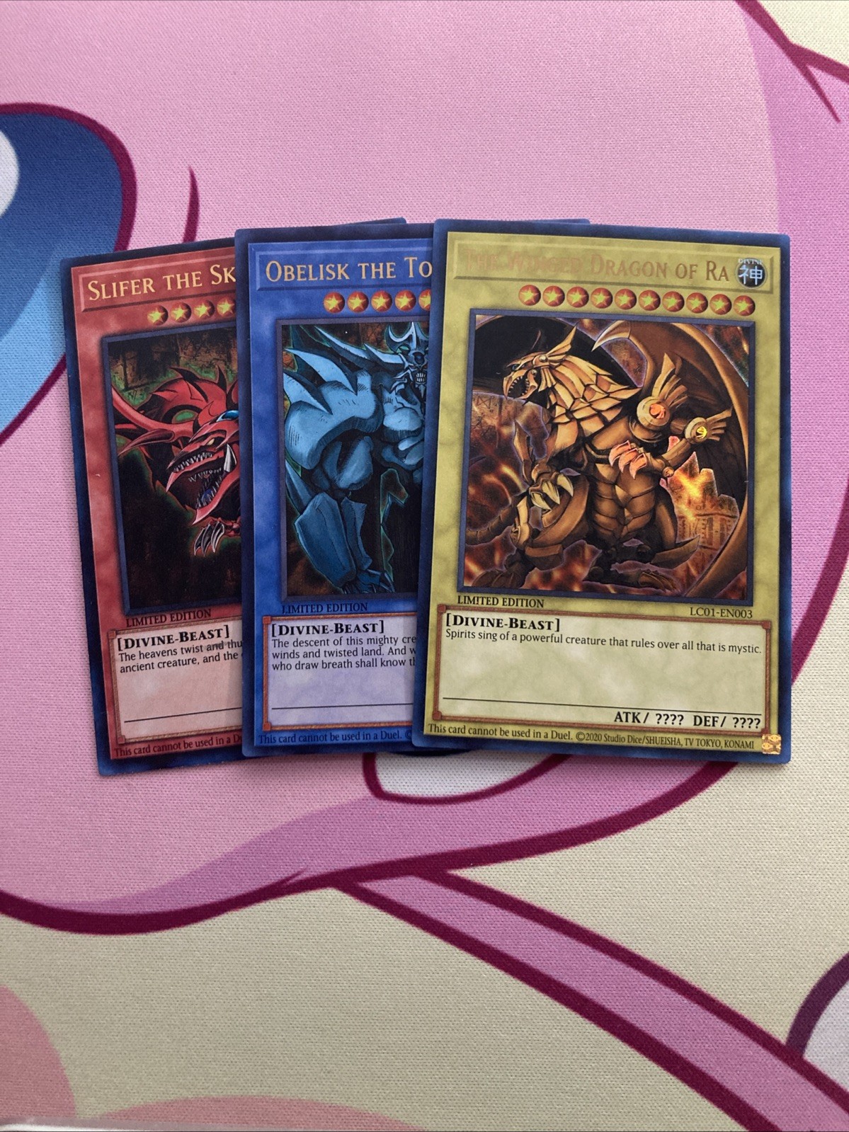Slifer, Ra, Obelisk Promo Set – LC01 – Yu-Gi-Oh – Ultra Rare