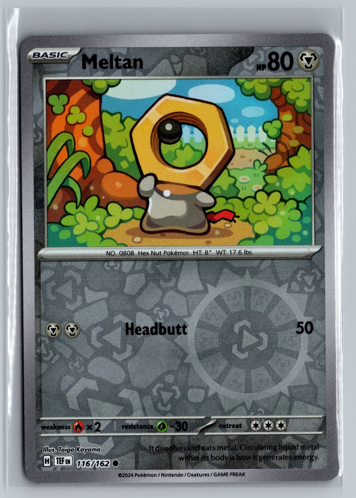 Meltan – Reverse Holo Common SV05: Temporal Forces 116/162 NM