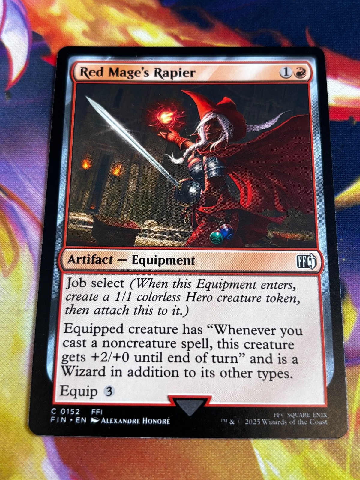 Red Mage’s Rapier C FINAL FANTASY 152 NM