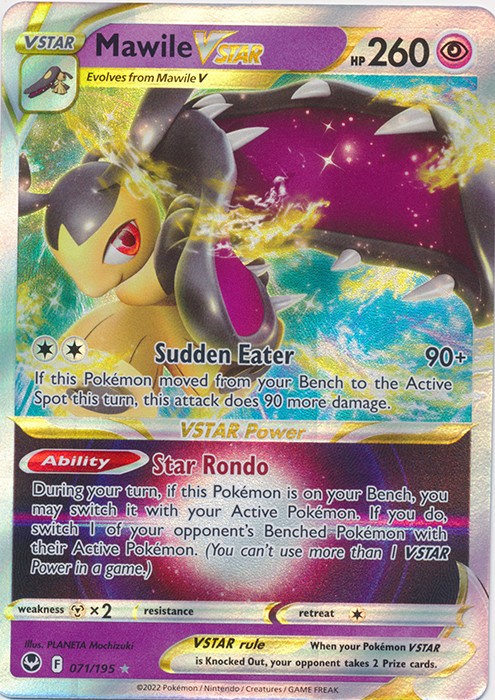 Holo Mawile VSTAR 071/195 Ultra Rare SWSH12: Silver Tempest
