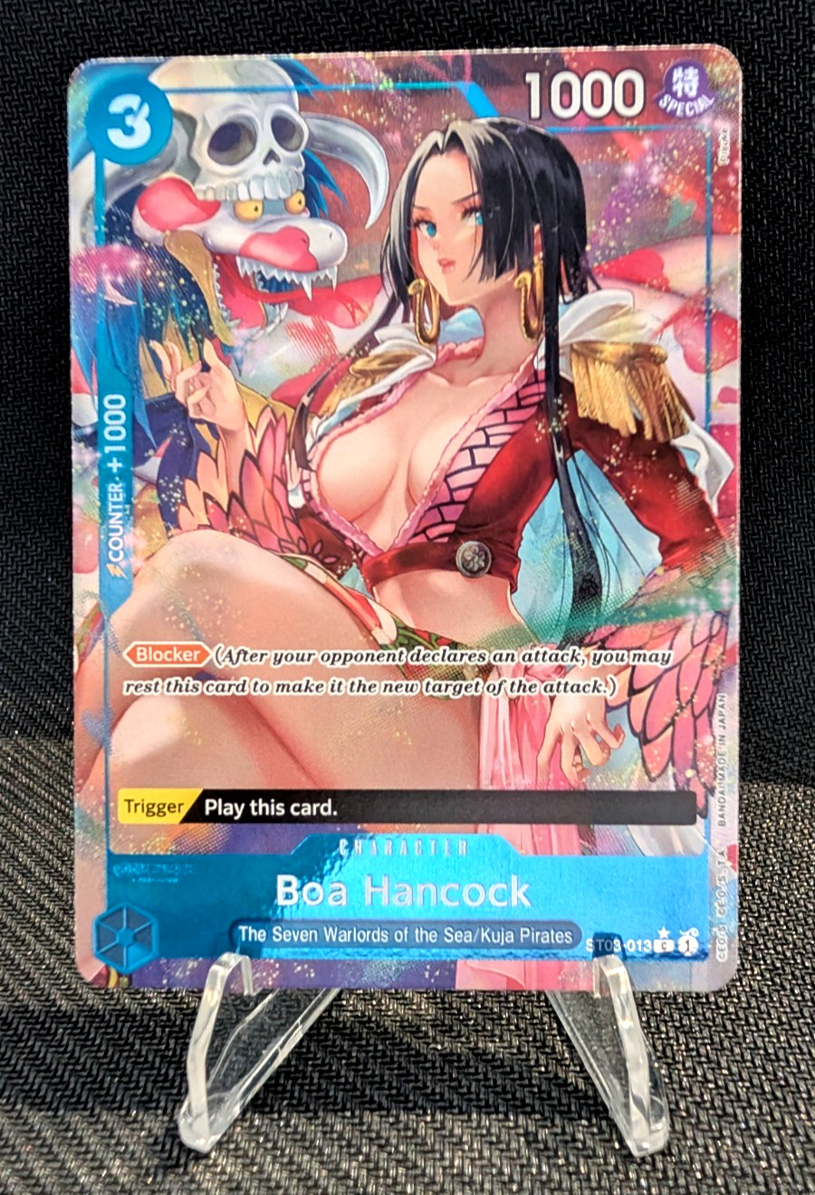 Boa Hancock ST03-013 – Alternate Art – Premium Booster Best Foil PRB01